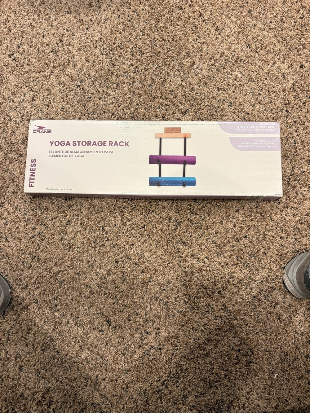 Yoga Storage Rack -new - Picture 1 of 1